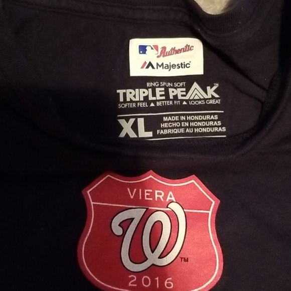 Mens Washington Nationals Shirt - Picture 2 of 2